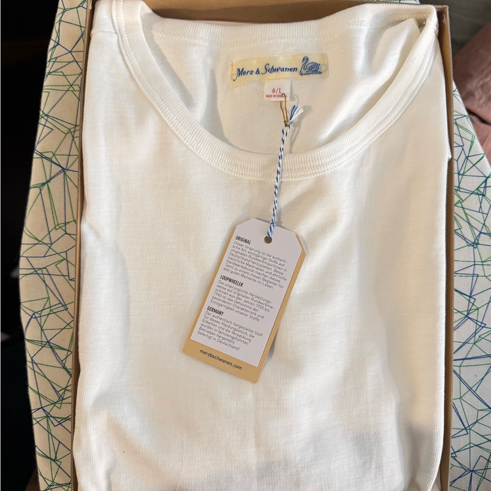 Merz b. Schwanen White T-Shirt